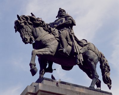 Reiterstatue von Jaime I. El Conquistador, 1890 von Spanish School